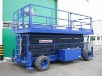 Rough-terrain scissor lift (diesel, 4 WD), 22m